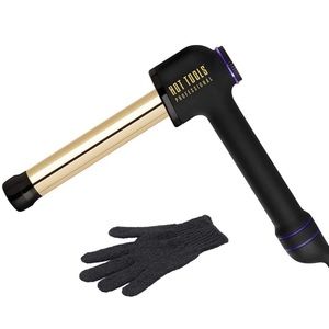 Hot Tools 24k Gold CURLBAR for Long Hair 1 1/4 Inc